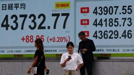 Asia stocks scale new highs, dollar weakens as investors eye Fed cut