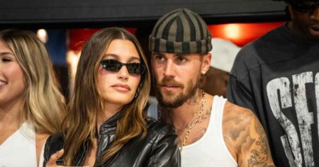 Justin and Hailey Bieber Share New Photo of Baby Jack Pulling Himself Up on Private Jet