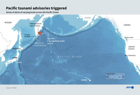 Multiple Earthquakes Slam Russian Coastline