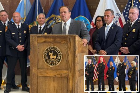 New look for Suffolk police after Long Island department sees slew of changes, promotions