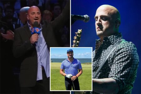 LI’s Mike DelGuidice went from living in a trailer to singing the National Anthem at the Ryder Cup — and touring with Billy Joel