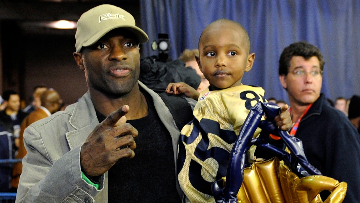 Milton Stegall and son Chase