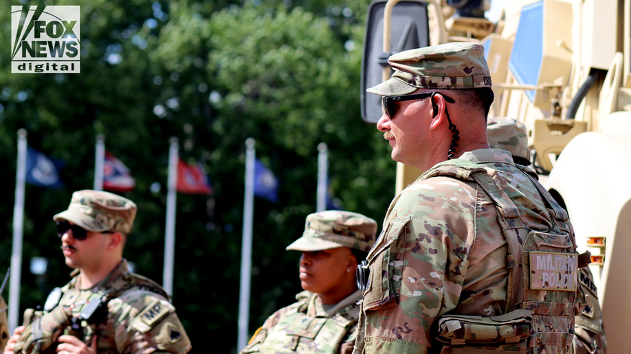 national guard at union station