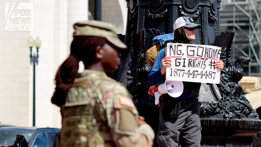 national guard protester