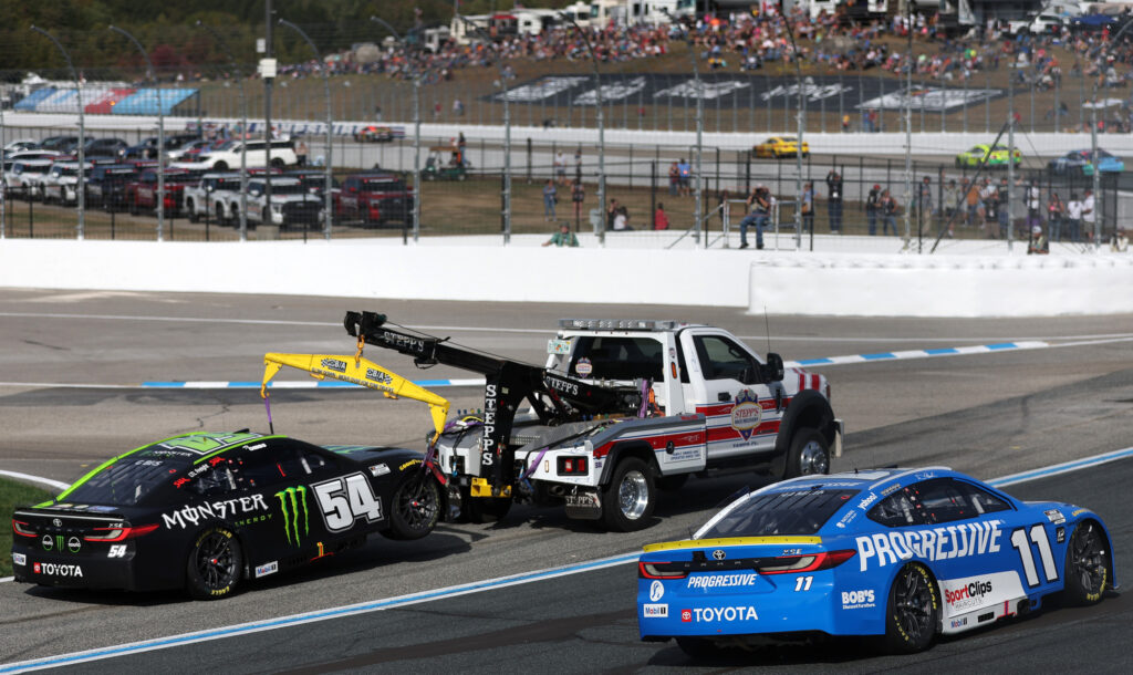 NASCAR’s JGR Breaks Silence After Denny Hamlin and Ty Gibbs Clash Violently