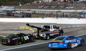 NASCAR’s JGR Breaks Silence After Denny Hamlin and Ty Gibbs Clash Violently