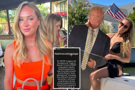 NJ surgeon who ‘cheered’ Charlie Kirk’s murder resigns — as suspended nurse who called him out is reinstated