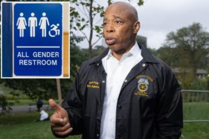 Mayor Adams goes on bizarre, anti-DSA rant on campaign trail: ‘I’m not for boys going into the same bathroom with little girls’