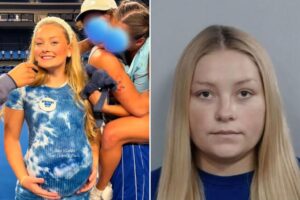 University of Kentucky cheerleader Laken Snelling seen dressed as pregnant woman for Halloween — months before newborn found dead