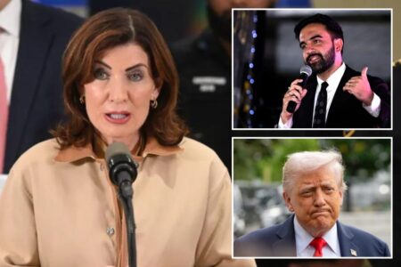 Gov. Hochul using Mamdani as shield from lefty Dems — by banking on his anti-Trump cred: insiders