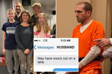 Panicked texts reveal final conversation between wife and Wisconsin kayaker who faked his death to be with European mistress before he vanished