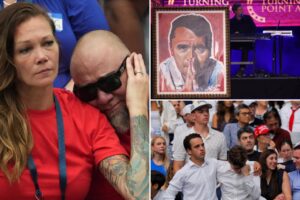 Charlie Kirk funeral attendees said they felt deep connection to slain icon: ‘He’s like a son to me’