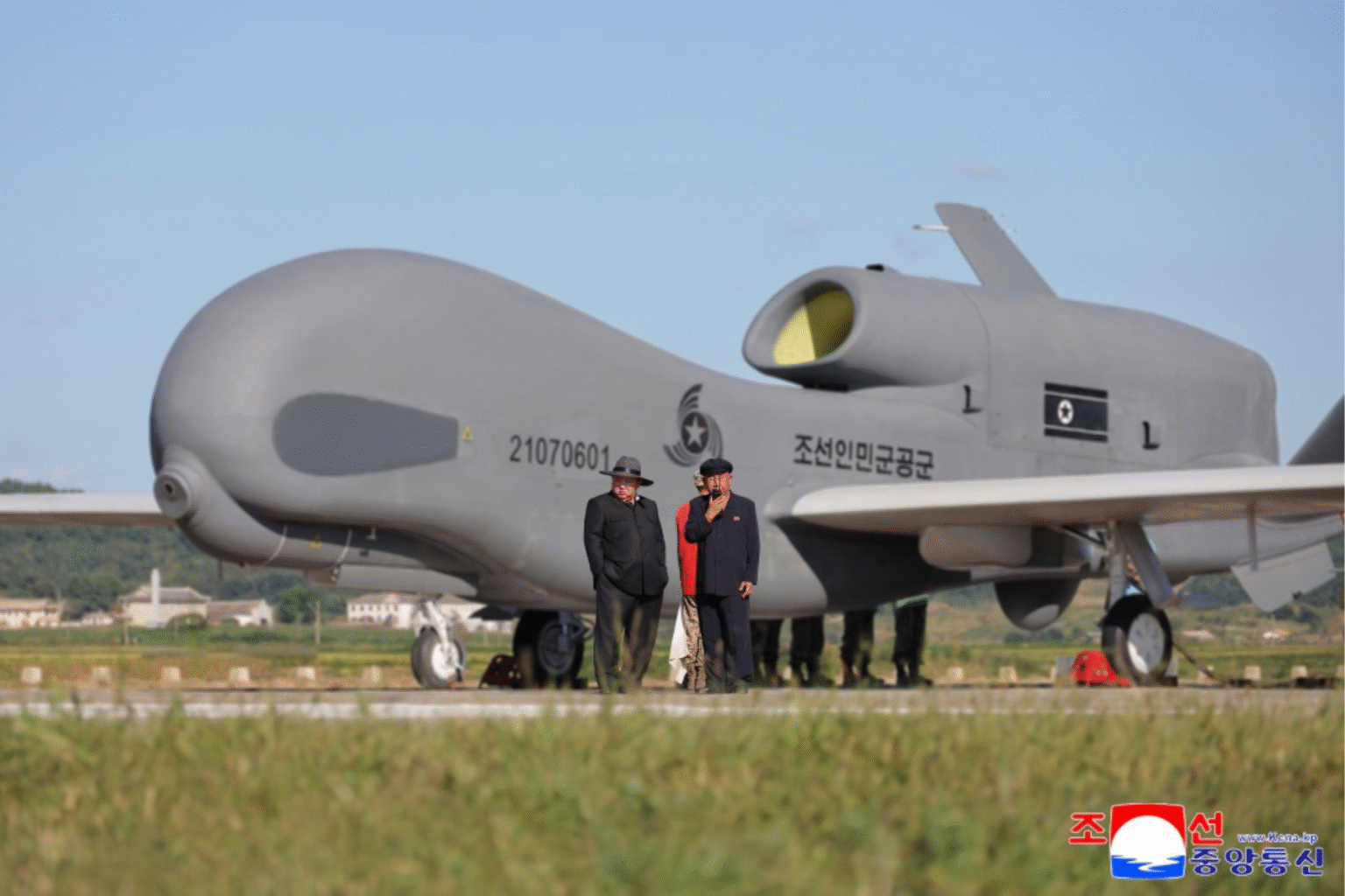 North Korea’s Copycat US Drone Takes Flight As Kim Jong Un Watches On