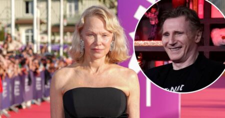 Pamela Anderson Slams Claims Her Relationship With Liam Neeson Is PR Stunt: ‘I’m Authentically Driven’