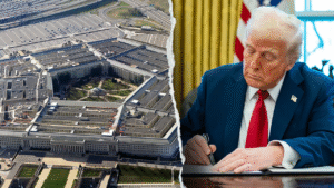 Trump signs order renaming Pentagon back to ‘Department of War’