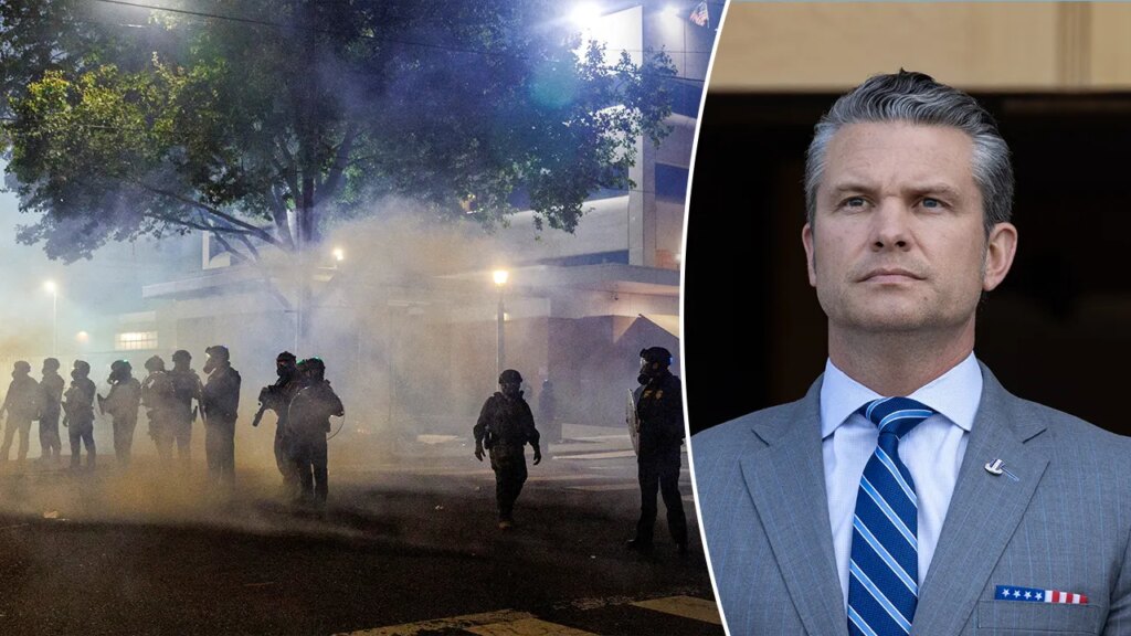 Oregon sues over Trump admin’s ‘war-ravaged Portland’ National Guard troop deployment
