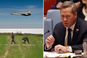 Russia risks ‘expansion’ of war with intrusions into NATO airspace, Waltz says in first public address as UN ambassador