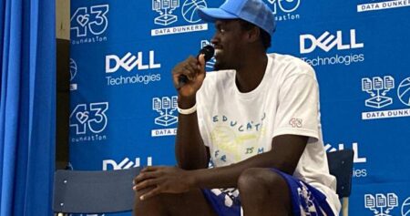 NBA All-Star Pascal Siakam visits New Brunswick students, receives honorary degree