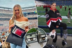 Exclusive | Football fan fashionistas have found a chic way to beat the NFL’s clear bag policy — now big brands are hopping on the trend