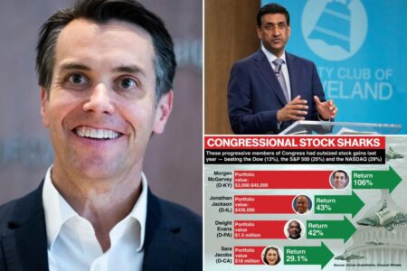 Exclusive | Trading places: Some progressive lawmakers who push for stock bans are the real wolves of Wall Street