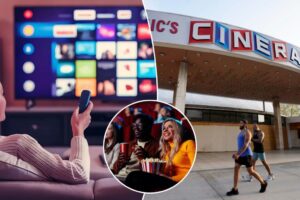 Streaming is overtaking theaters for movie watchers, new poll finds