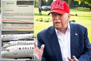 Trump announces Delta Air Lines will officially use ‘Gulf of America’: ‘Finally embracing MAGA’