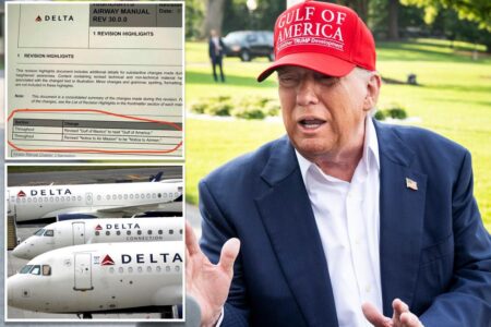 Trump announces Delta Air Lines will officially use ‘Gulf of America’: ‘Finally embracing MAGA’