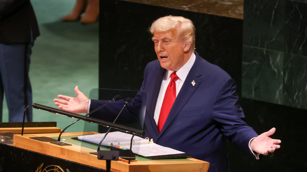 Trump caps week with Ryder Cup appearance after UN speech, Zelenskyy meeting