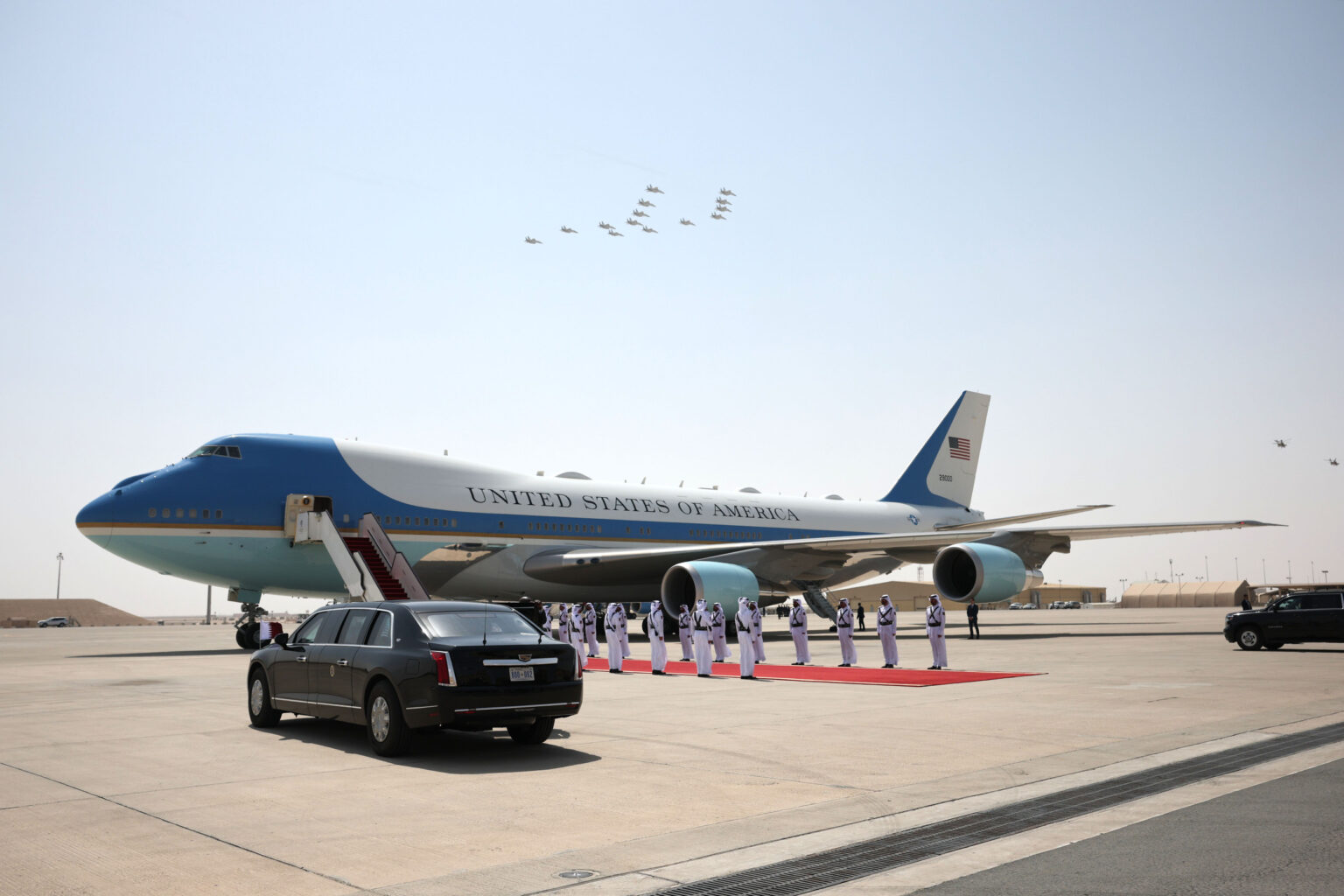 US Issues Update on Trump’s Air Force One Jet Gift