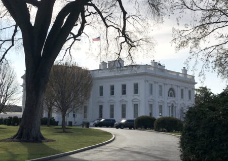 Object Thrown Out of White House Window, Video Shows