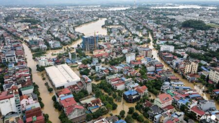 Record flooding hits Vietnam city, eight killed in north