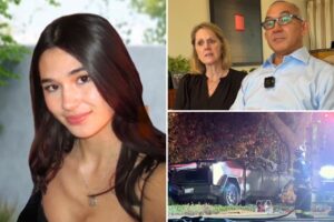 Parents of college student killed in Tesla crash allege design flaw trapped her in the burning car