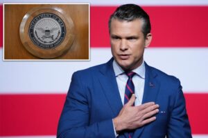 Navy chief of staff out at Pentagon in Hegseth’s latest shakeup