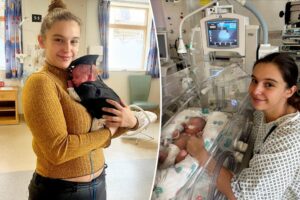 I was rushed to the hospital with appendicitis — but I gave birth to a baby boy