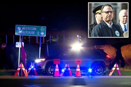 Two Pennsylvania cops wounded in shootout after car chase, killing suspect
