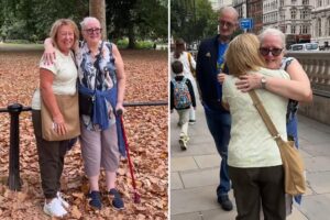 Heartwarming video shows NJ woman and her pen pal of 51 years finally meeting in person