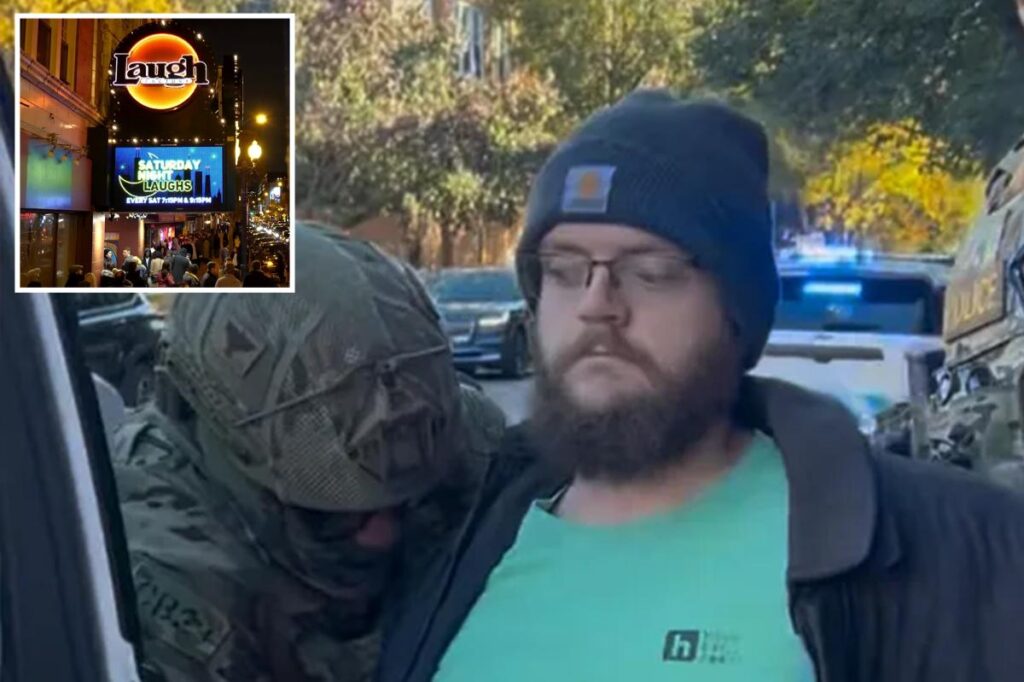 Laugh Factory manager arrested in front of mother outside Chicago comedy club by federal agents Laugh Factory manager arrested in front of mother outside Chicago comedy club by federal agents