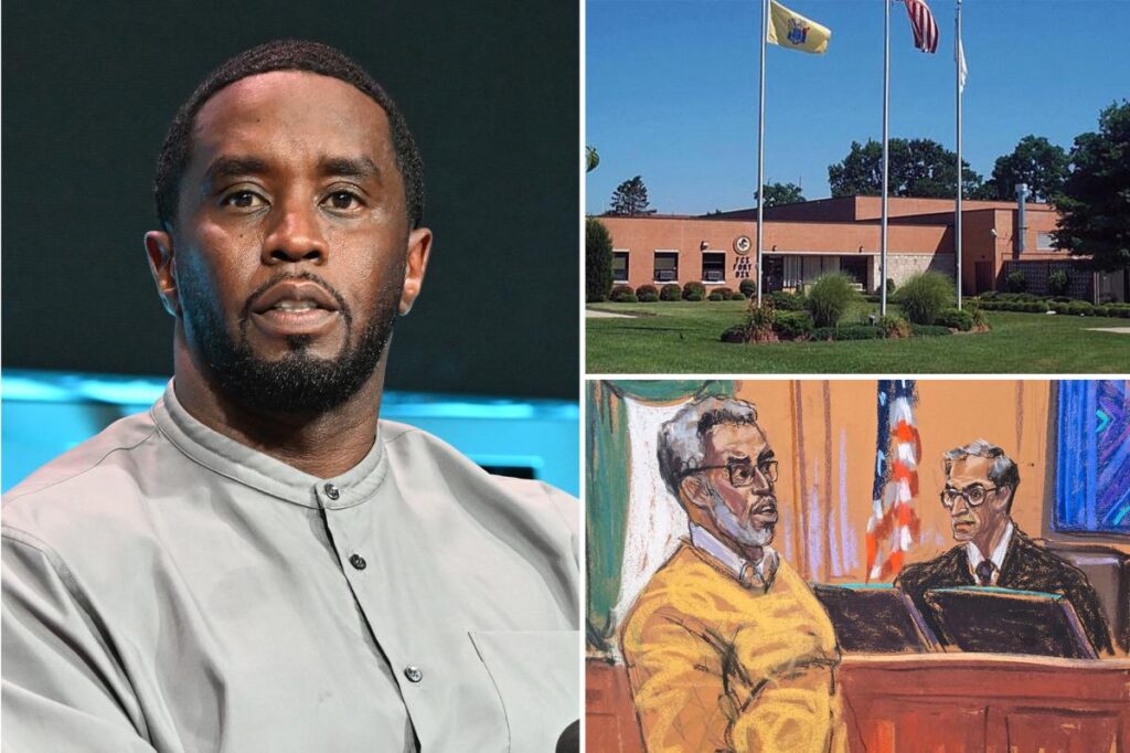 Sean ‘Diddy’ Combs transfered to NJ’s Fort Dix to start sentence for federal sex crimes