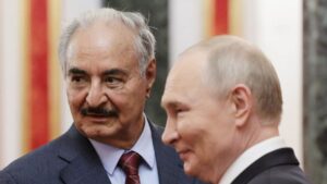 EU has engaged with Libya’s Haftar on migration issues, sources say