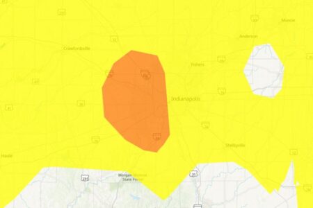 Tens of thousands issued warning about being outside in Indiana