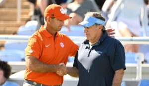 Bill Belichick gets ripped on social media after Clemson blows out UNC: ‘Complete dumpster fire’