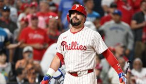 Phillies’ ninth inning comeback against Dodgers falls just short with Biden in attendance