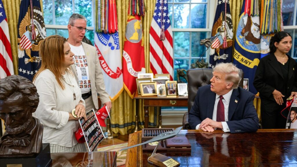 Trump thanks group representing families of hostages for Nobel Peace Prize appeal