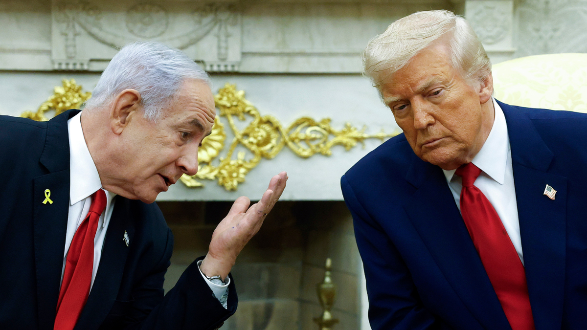 Benjamin Netanyahu and Donald Trump
