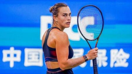 Tennis star Aryna Sabalenka nearly strikes ballboy with racket throw in frustrating loss