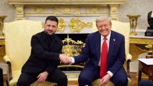 Trump threatens to ‘speak’ with Putin on giving Ukraine Tomahawk missiles as Russia hits hospital