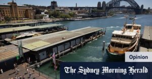 The Quay to our glittering city? No, it’s a circular political graveyard