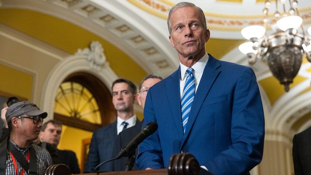 Senate in limbo as Thune eyes long-haul until shutdown ends Senate in limbo as Thune eyes long-haul until shutdown ends