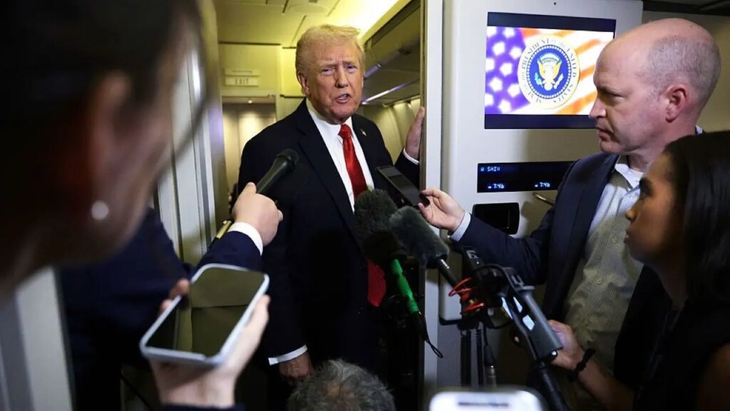 Trump calls Jay Jones an ‘animal,’ says ‘anybody would be put in prison for what he said’