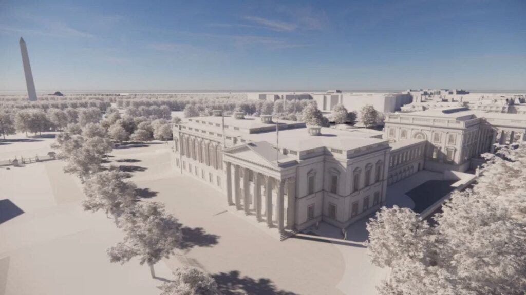 Trump breaks ground on massive White House ballroom project with private funding from ‘patriots’